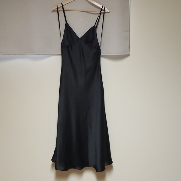 Daya by Zendaya Black Cami Slip Dress (M) - Picture 4 of 12